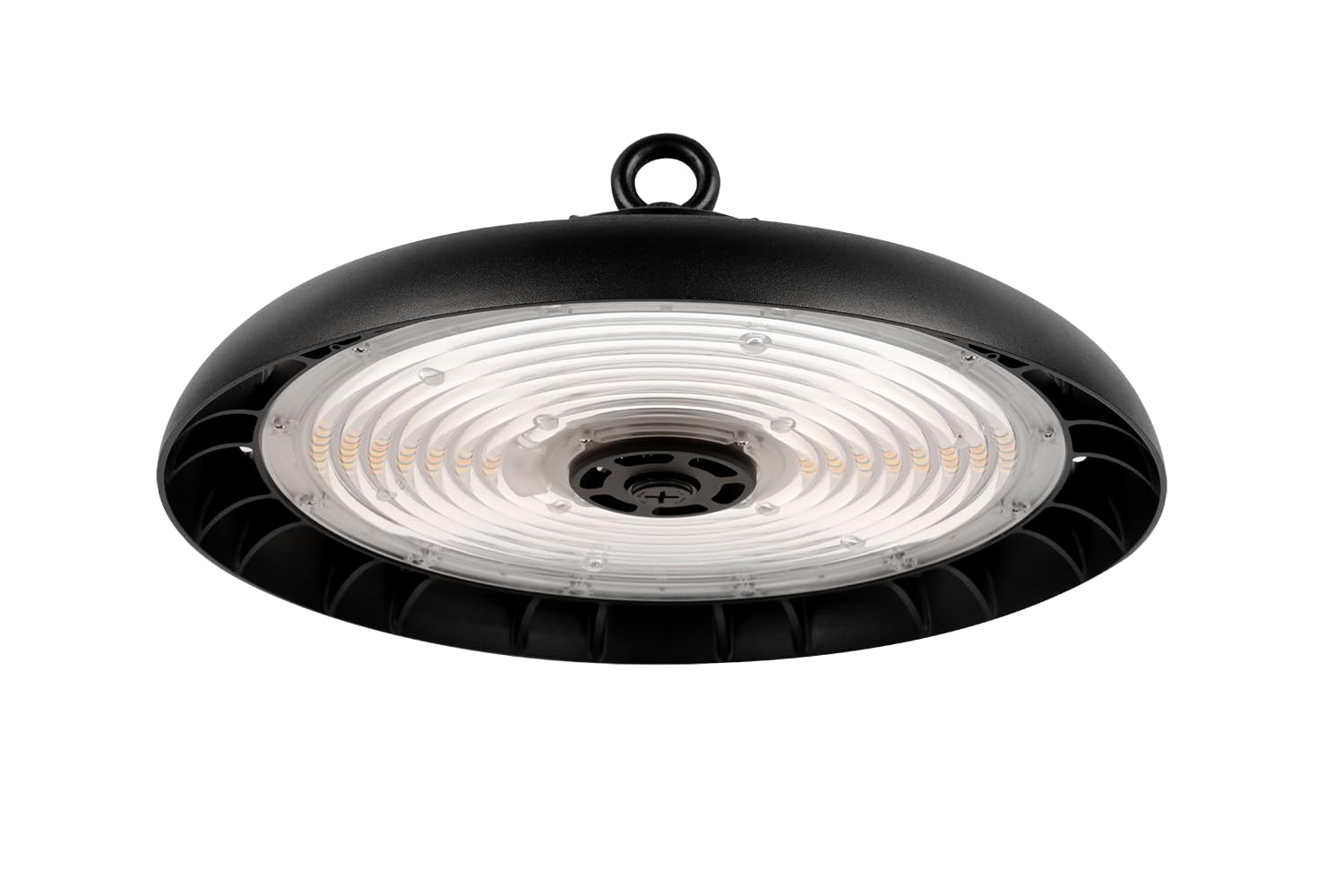 THE LIGHT MASTER - UFO LED Highbay Light – Power and CCT Adjustable, 200W/220W/150W, 38500 lm – 120-277 V – IP 65 Waterproof, UL, DLC – Garages, Warehouses, Storage Facilities, Factories