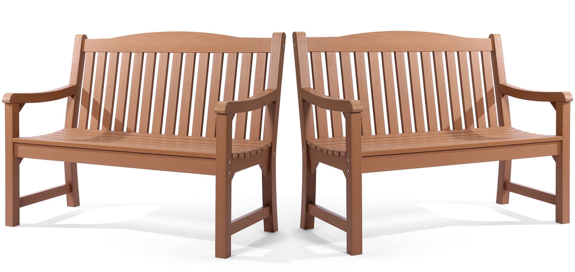 hOmeQomi Outdoor Bench Set of 2