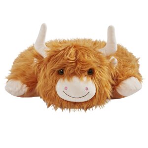 Pillow Pets 18" Highland Cow Stuffed Animal Plush Toy