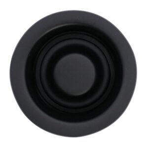 Westbrass A2089-62 4-1/4" Kitchen Sink Waste Disposal Drain Flange and Stopper, Matte Black