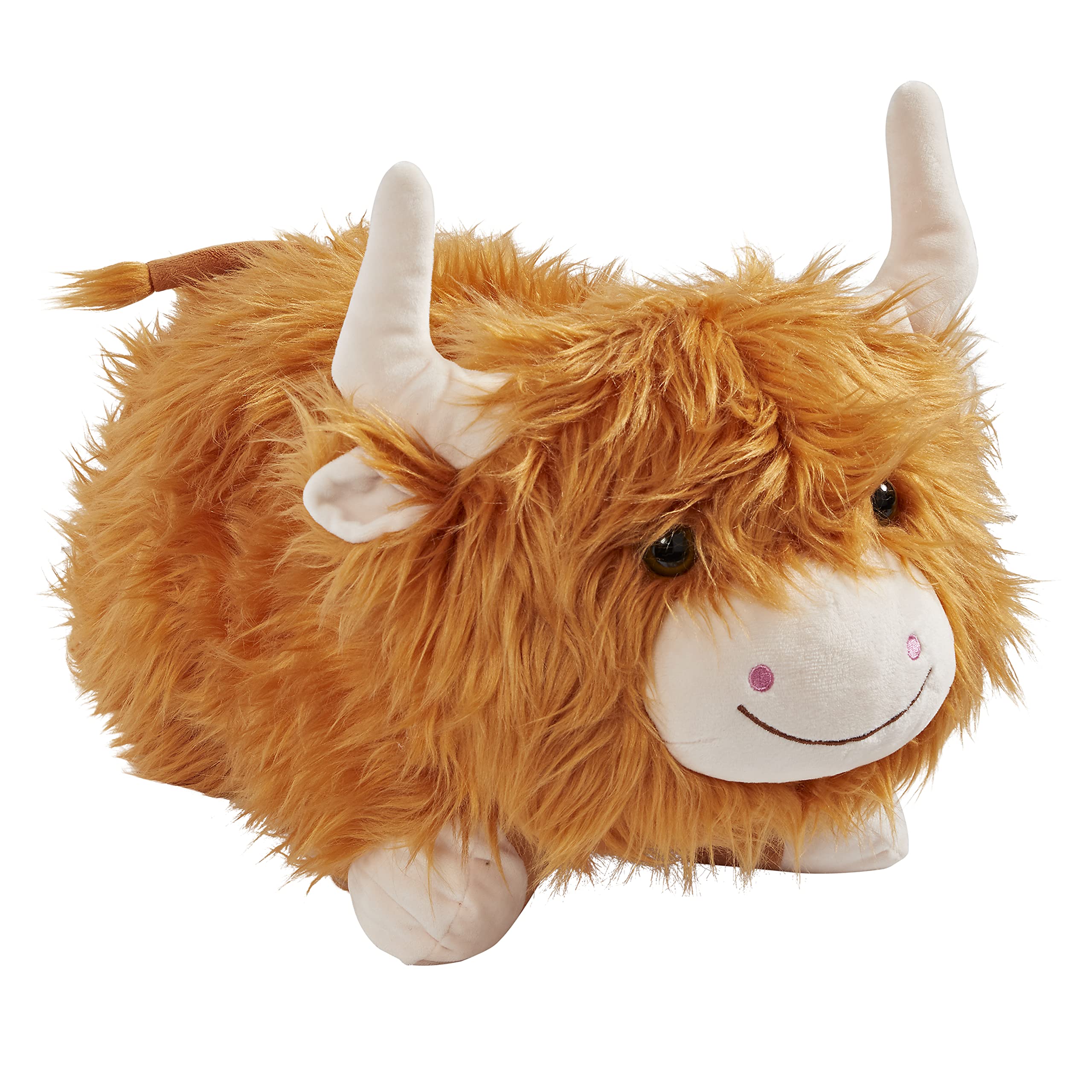 Pillow Pets 18" Highland Cow Stuffed Animal Plush Toy