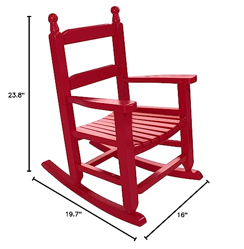 Leigh Country Heartland Junior Rocker-Red Rocking Chair