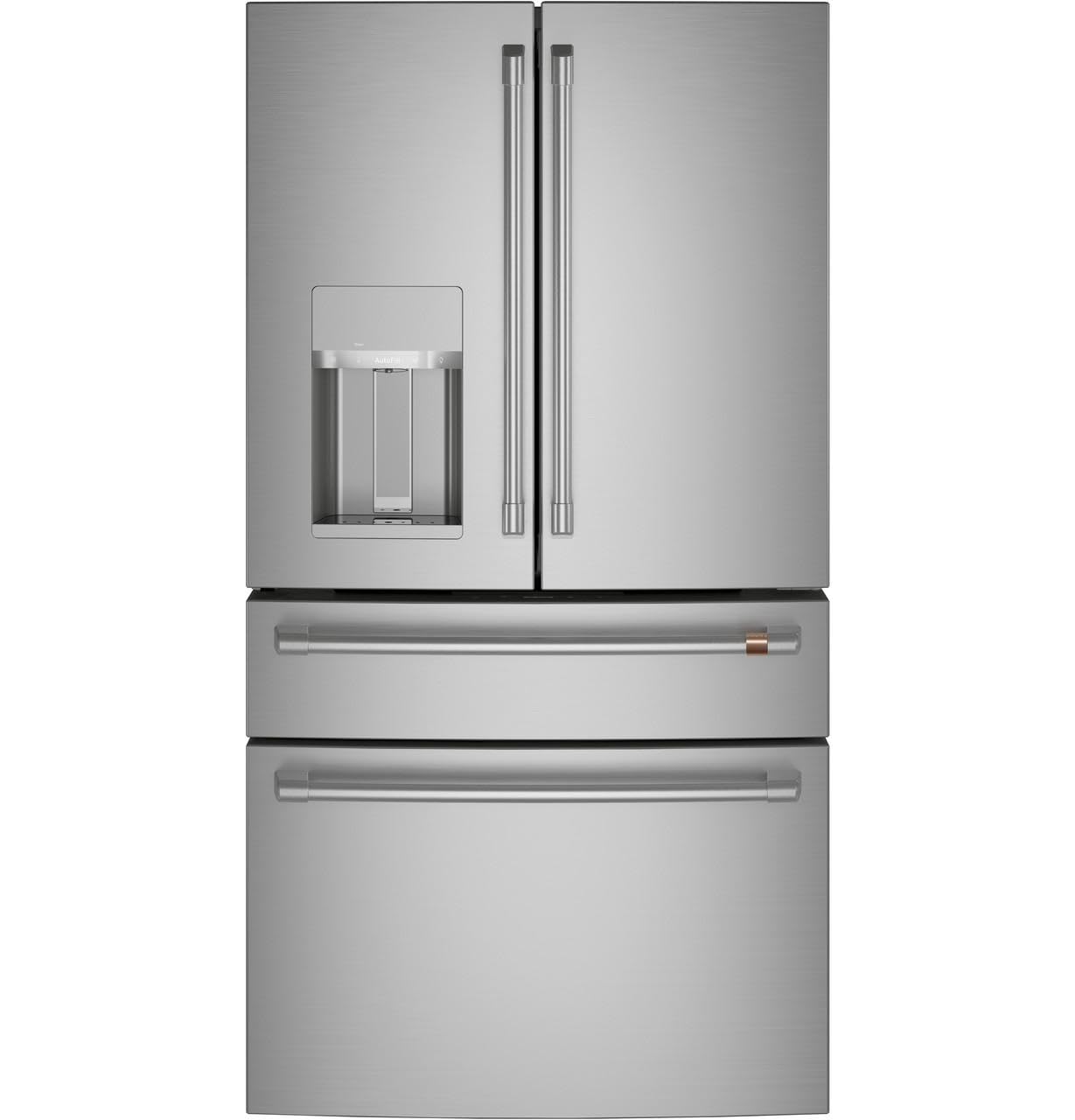 Café CXE22DP2PS1 22.3 Cu. Ft. Stainless French Door Counter Depth Smart Refrigerator