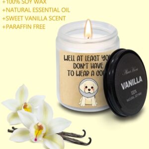 AharHora Scented Candle Get Well Soon Gifts for Women, Feel Better Encouragement After Surgery Recovery Grieving Condolence Divorce Sorry for Your Loss