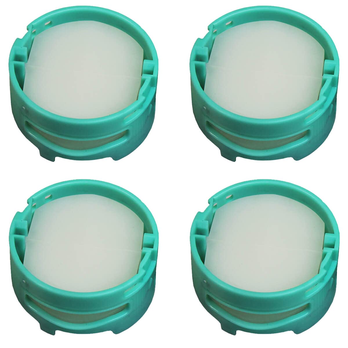 [4 Pack] Replacement for Shark Odor Neutralizer Cartridge, Odor Elimination Replacement for Shark Vacuum Cleaner Accessories AZ3002 HZ3002 And air purifier hp302. -1541fc3000,Teal