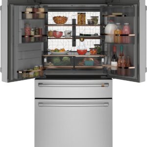 Café CXE22DP2PS1 22.3 Cu. Ft. Stainless French Door Counter Depth Smart Refrigerator