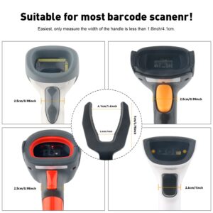 Universal Barcode Scanner Stand, VOTTAN Free-Installed Foldable Barcode Reader Hodlder Angle and Height Adjustable Hands Free Scanner Stand for Supermarkets Library Store Warehouse