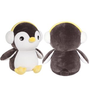 MMguai 16" Cute Big Penguin Plush Soft Body Pillow Plushies, Large Penguin Stuffed Animals Toy Room Decor, Gift for Girls and Boy Halloween, Christmas, Thanksgiving, Birthdays