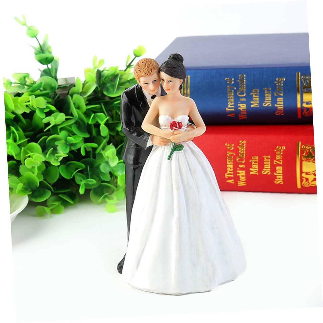 Dining Table Decor Wedding Groom Wedding Cupcake Picks Wedding Couple Bride from Groom Top Hat Decorate Decorations Bride Groom Hug for Wedding Cake Figurine Car