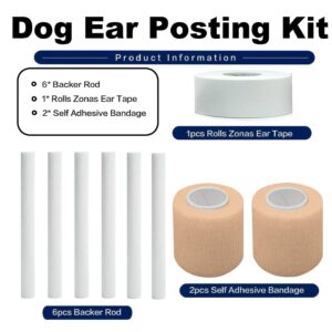 Pacify Doberman Dog Ear Posting Kit, Dog Ear Stand Up Support Tool with Tape Doberman Pinscher Dogs