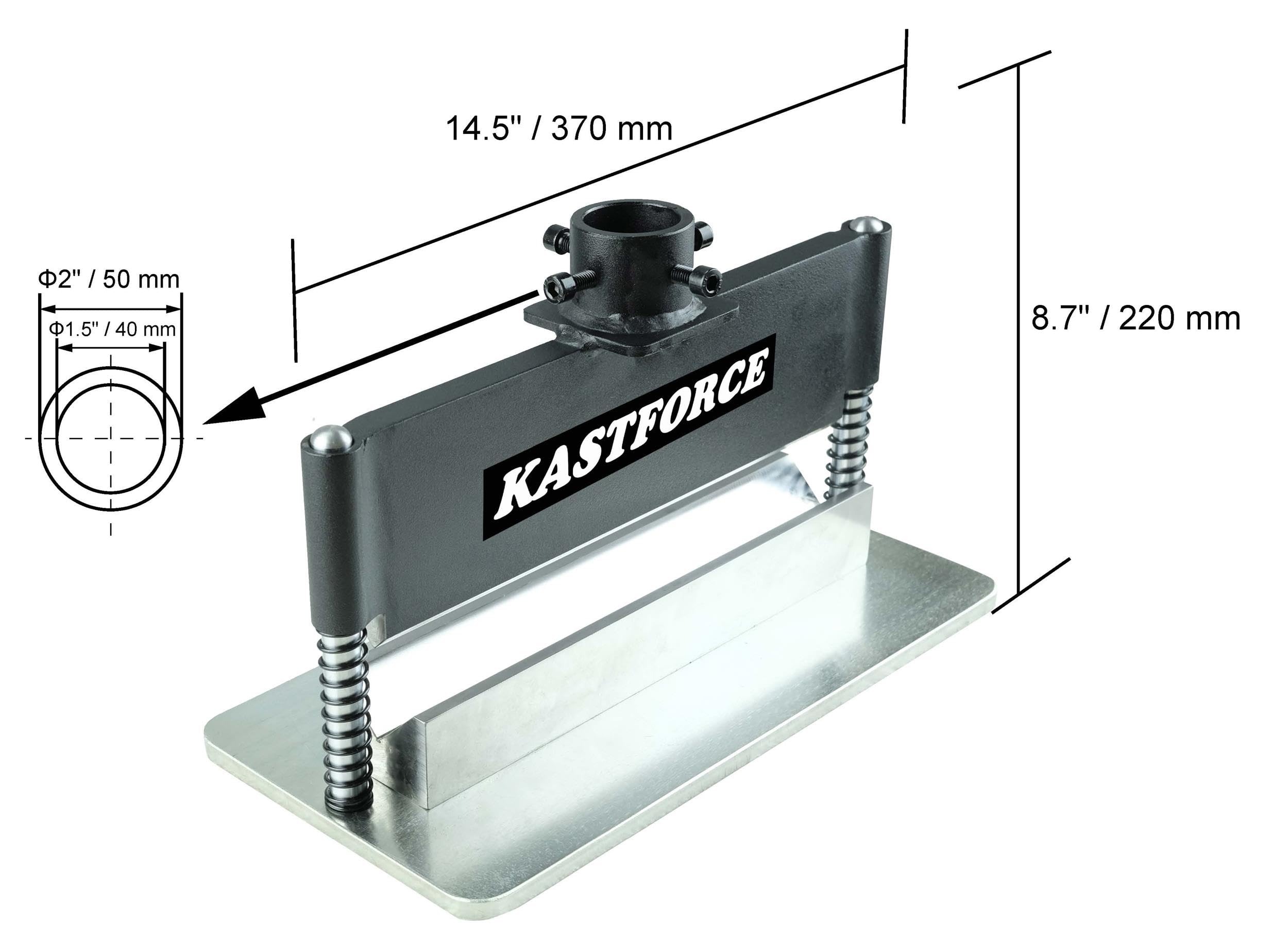 KASTFORCE KF5017 Press Brake Attachment Attach to Most Standard 12 to 20 Ton Hydraulic Shop Presses Bending Brake Metal Bending Machine