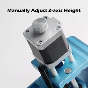 Genmitsu Upgraded Aluminum Z Axis Assembly V2 Kit, with Spindle Motor Mount for 775 Spindle and 300-500W Spindle, 43mm & 52mm Diameter Spindle Holder for CNC Machine 3018-PRO