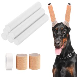 pacify doberman dog ear posting kit, dog ear stand up support tool with tape doberman pinscher dogs