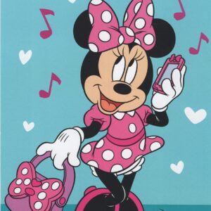 Heartline Minnie Mouse Happy Birthday, Niece Card - The World's a Whole Lot Brighter, A Whole Lot Sweeter, too, a Lot More Fun and Happy... All Because of You!