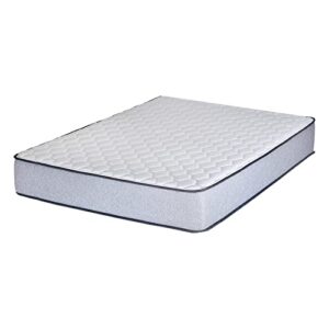 Greaton, 5/7/8/10 Inch Medium Firm High Density Foam Mattress, Comfortable Mattress for Cooler Sleep Supportive & Pressure Relief, Full XL, White