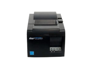 star micronics thermal printer tsp143iiibi2 gy us thermal, cutter, bluetooth ios, android and windows, gray, int ps