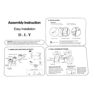 Absbidet Attachment for Toilet, Double Knob Toilet Bidet with Self Cleaning Function, Simple Installation ABS Attachment Single Nozzle Bidet for 2 Piece Toilet(G1/2)