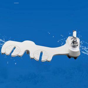 RADAAB Bidet Attachment Ultra-Slim Bidet for Toilet with Hygiene Wellness and Easy Water Pressure Adjustment Easy to Install