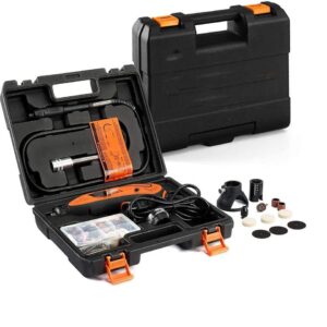 Rotary Tool Kit with Upgraded MultiPro Keyless Chuck, Versatile Accessories