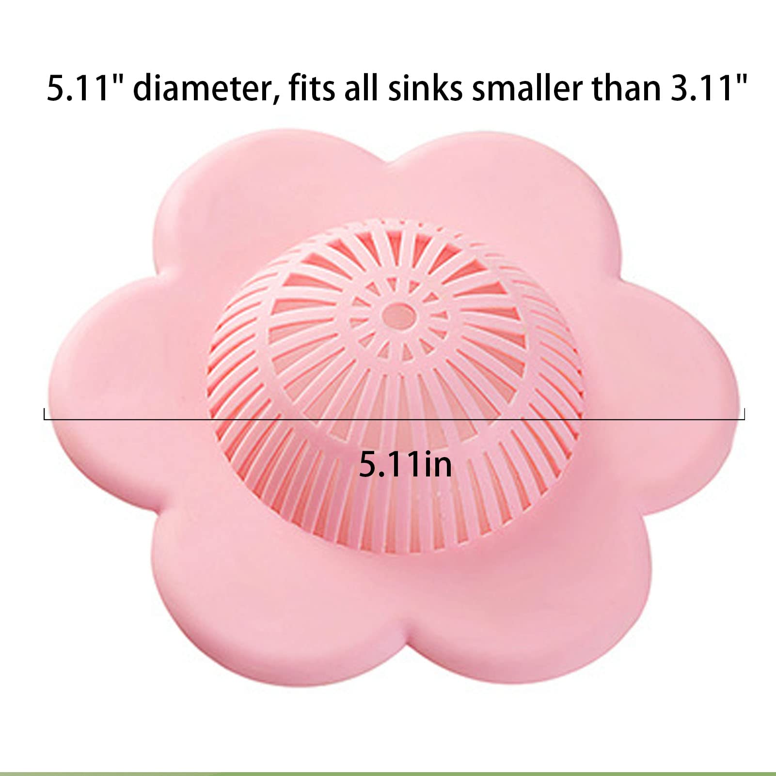 Shower Channel Hair Catcher,Drain Hair Catcher,Hair Plug for Shower Drain,Suitfor Bathroom,Bathtub,Kitchen 2 Pack