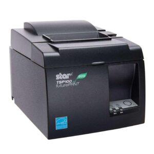 Star Micronics Thermal Printer TSP143IIIBi2 GY US Thermal, Cutter, Bluetooth iOS, Android and Windows, Gray, Int PS