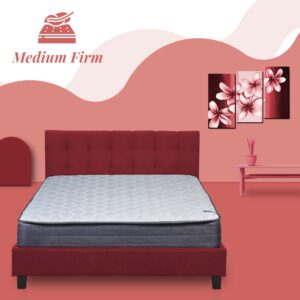 Greaton 8" Medium Firm Mattress, Comfortable Bed Mattresses Help Sleep Faster, Innerspring Support System Relieve Pain and Stress, Full XL