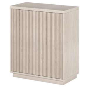 Henn&Hart Alston Accent Cabinet, 28" Wide, Alder White