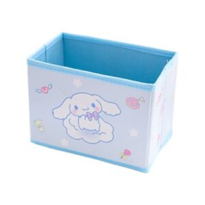 rofolo cute dog collapsible storage bin, cute storage box foldable baskets kawaii office desk organizer cute room decor