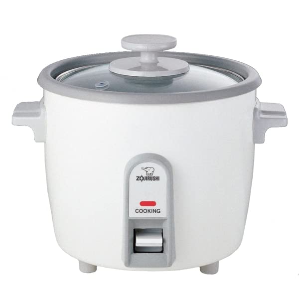 Zojirushi White Rice Cooker/Steamer (3, 6, and 10 Cups) Black 3 Cup