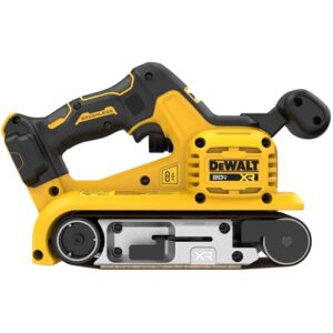 dewalt 20v max* belt sander, cordless, brushless, tool only (dcw220b)