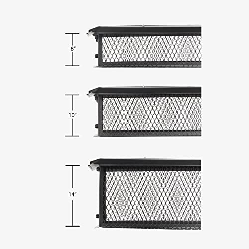 HY-GUARD HGB14268 Multi-Flue Chimney Cap, 14" x 26" x 8" Height, Galvanized Steel