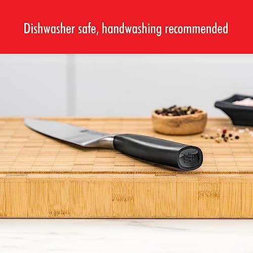 ZWILLING All Star 8-inch Chef Knife, Razor-Sharp German Knife, Made in Company-Owned German Factory with Special Formula Steel perfected for almost 300 Years, Dishwasher Safe, Black End Cap