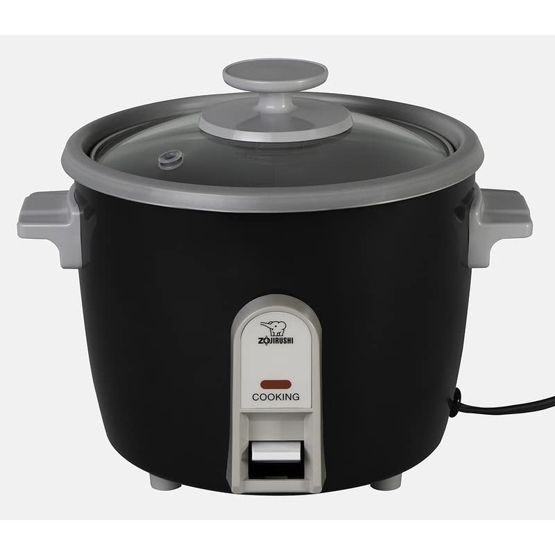 Zojirushi White Rice Cooker/Steamer (3, 6, and 10 Cups) Black 3 Cup