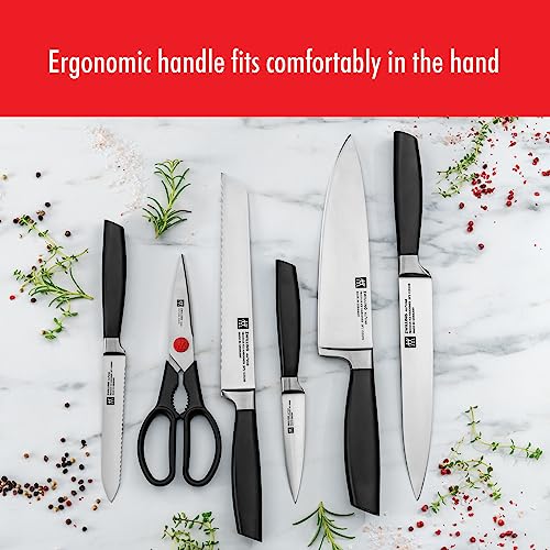 ZWILLING All Star 8-inch Chef Knife, Razor-Sharp German Knife, Made in Company-Owned German Factory with Special Formula Steel perfected for almost 300 Years, Dishwasher Safe, Black End Cap