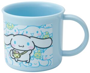 skater cinnamoroll reusable plastic drinking cup with handle 6.76oz - friends