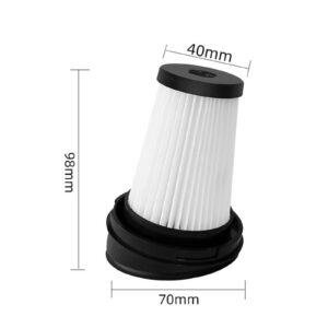 2 Pcs Filter Compatible With Gorenje SVC144FBK SVC216FR Eureka Dexp Handheld Vacuum Cleaner Replacement Robot Sweeper Spare Part