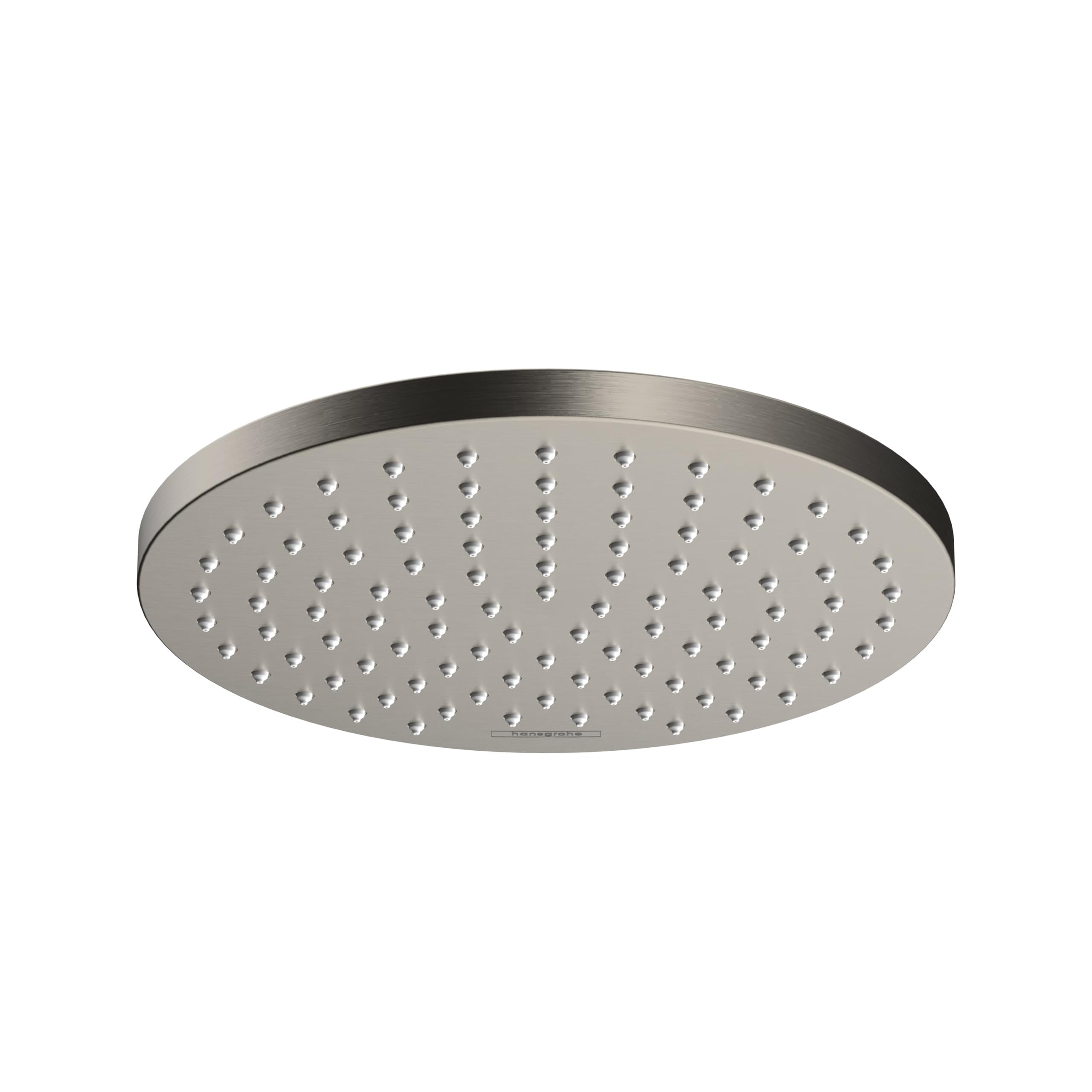 hansgrohe Vernis Blend 8-inch Rain Showerhead 1-Spray Full in Brushed Nickel, 2.5 GPM, 26271821