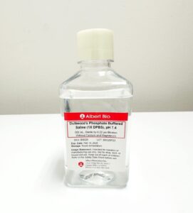 dulbecco's phosphate buffered saline (1x dpbs), ph 7.4, 500 ml, sterile by 0.22 μm filtration without calcium and magnesium