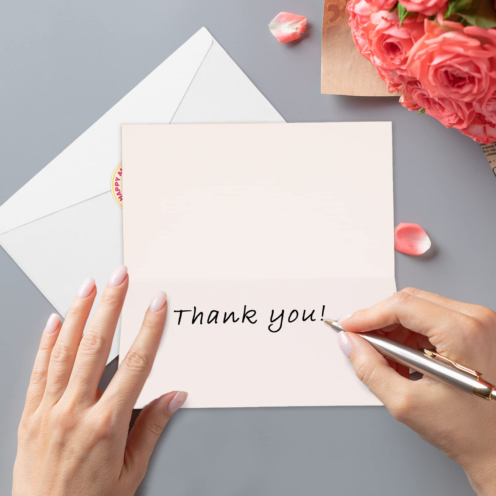 72Sets Employee Anniversary Cards Business Employee Thank You Cards Encouragement Work Team Greeting Cards 6 Different Design Card Notecards Staff Appreciation Anniversary Cards including 36Pcs