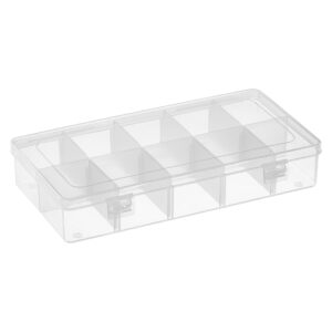 Simply Tidy Bead Storage Box with Adjustable Compartments by Bead Landing™