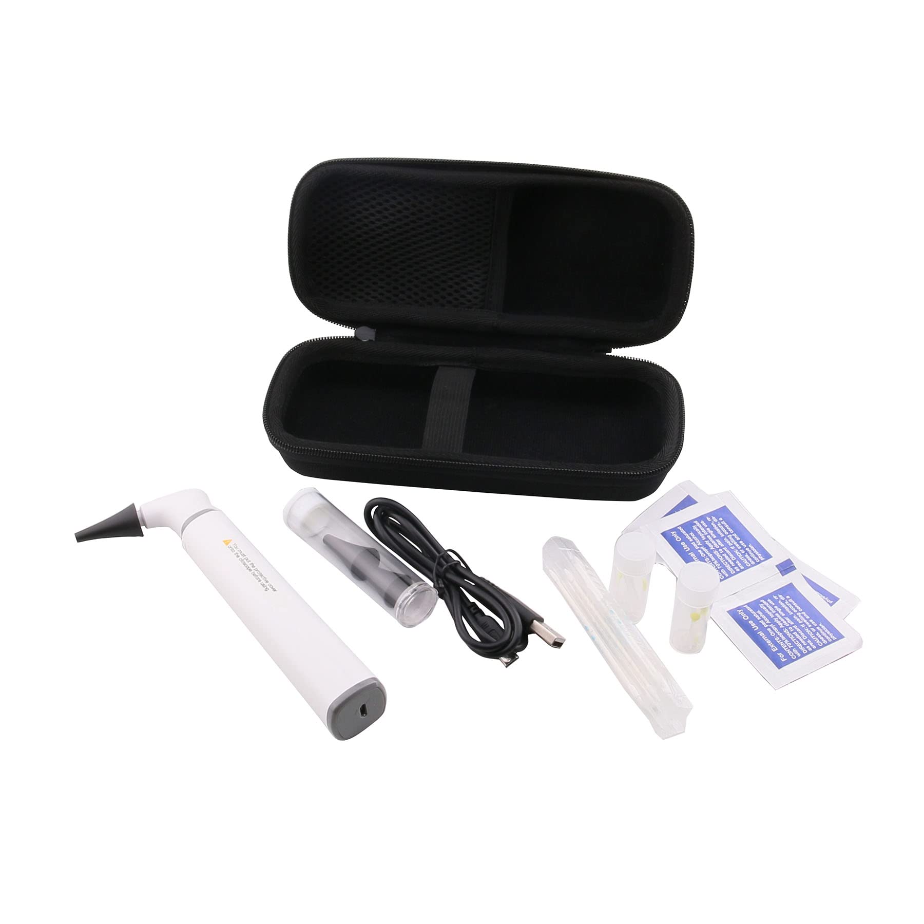 WERJIA Hard Carrying Case Compatible with ScopeAround Wireless Otoscope Ear Camera with Dual View (CASE ONLY)