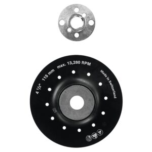 bosch mgs0450 4-1/2 in. backing pad with lock nut