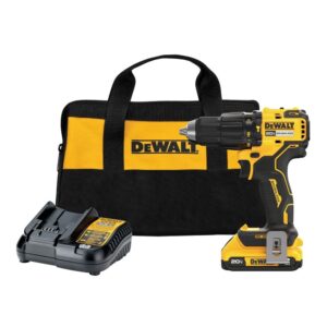 dewalt dcd798d1 20v max brushless 1/2" cordless hammer drill kit