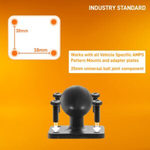 iBOLT XL Barcode Scanner Forklift Pillar Mount for Warehouse Vehicles, Inventory Management, and Material Handling