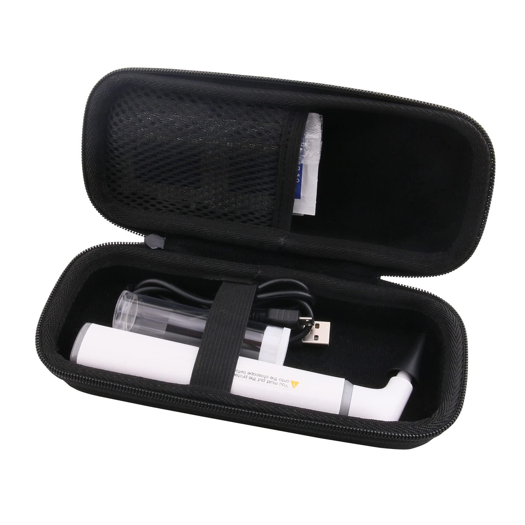 WERJIA Hard Carrying Case Compatible with ScopeAround Wireless Otoscope Ear Camera with Dual View (CASE ONLY)