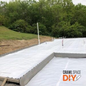 Whitecap Premium Cross-Woven Vapor Barrier - 20 Mil - (12' x 100') - Tear Resistant, Heavy Duty Vapor Barrier, Drop Cloth Moisture Barrier Plastic Sheeting for Crawlspace, Garden, Greenhouses