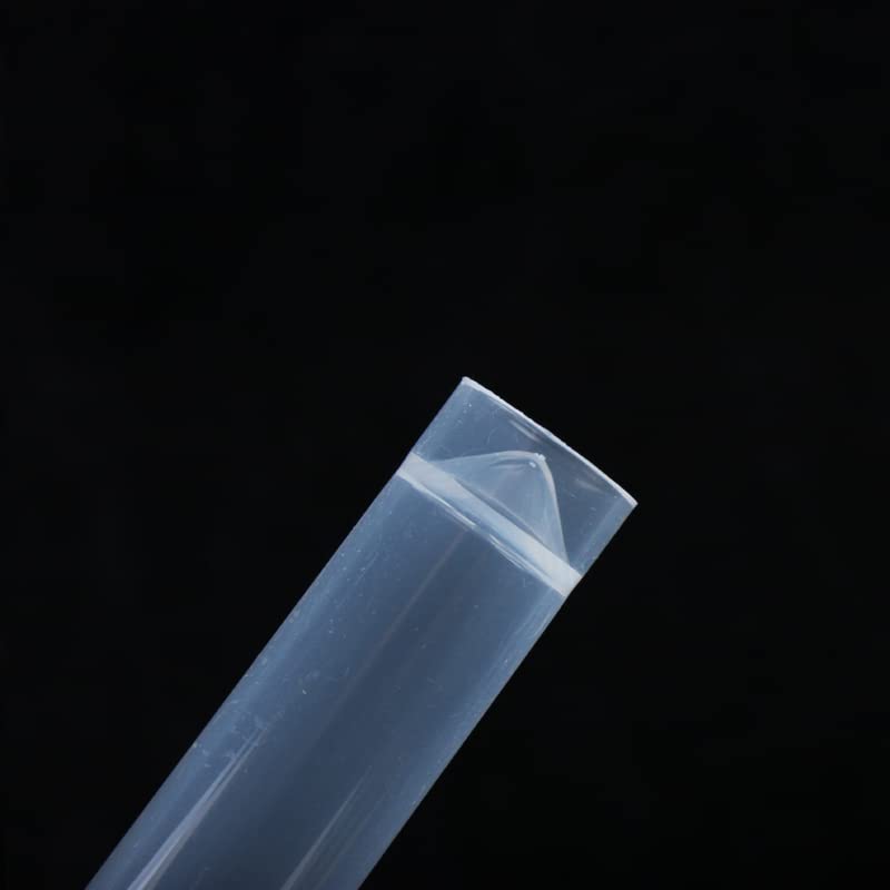 100Pcs 1ml Transparent Lab Plastic Frost Test Tubes Vial Seal Cap, Graduated Marks Centrifuge Tubes Skirted Conical Bottom for Laboratory School Educational