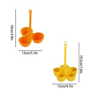 Silicone Steamed Egg Tray,Silicone Egg Holder Egg Poaching Boiling Cooker Pot Steam Rack for Stovetop Kitchen Gadgets Dining Kitchen Tools