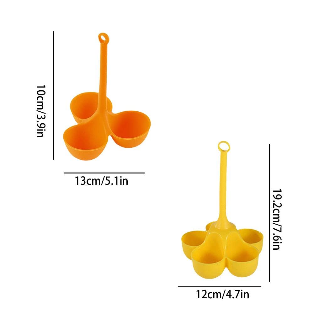 Silicone Steamed Egg Tray,Silicone Egg Holder Egg Poaching Boiling Cooker Pot Steam Rack for Stovetop Kitchen Gadgets Dining Kitchen Tools