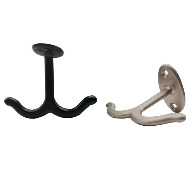 NNNJunhua Under Cabinet Hooks Zinc Alloy Ceiling Double Hook Purse Hook for Table Under Shelf Hooks for Cabinet Wardrobe Coat Towel Hat Mug Cup Hook Under Cabinet Shelf